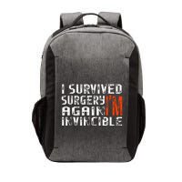Funny Multiple Post Surgery Get Well Soon Vector Backpack