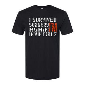 Funny Multiple Post Surgery Get Well Soon Softstyle CVC T-Shirt