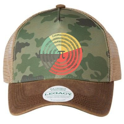 Funny Math Pie Chart Cake March 14 Design Happy Retro Pi Day Meaningful Gift Legacy Tie Dye Trucker Hat