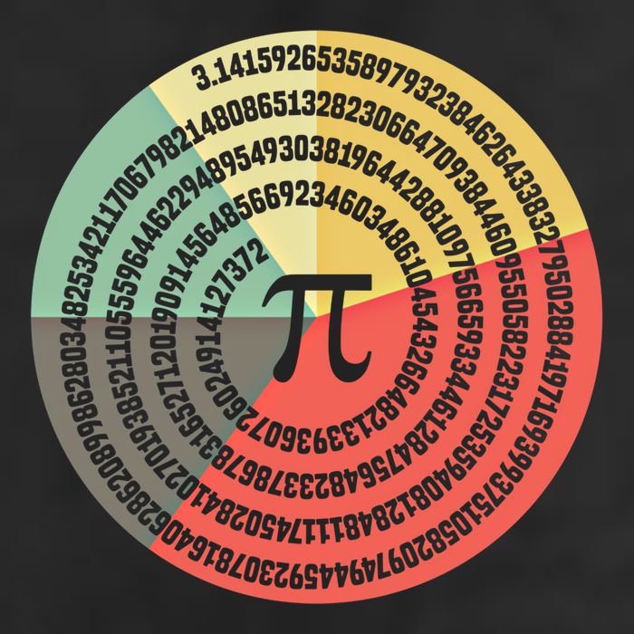 Funny Math Pie Chart Cake March 14 Design Happy Retro Pi Day Meaningful Gift 7 Panel Mesh Trucker Snapback Hat