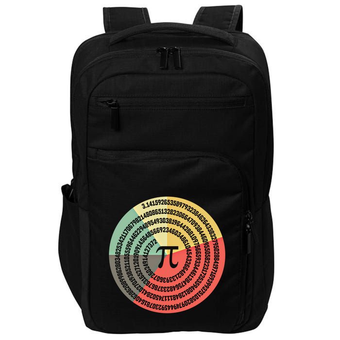 Funny Math Pie Chart Cake March 14 Design Happy Retro Pi Day Meaningful Gift Impact Tech Backpack