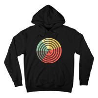 Funny Math Pie Chart Cake March 14 Design Happy Retro Pi Day Meaningful Gift Tall Hoodie