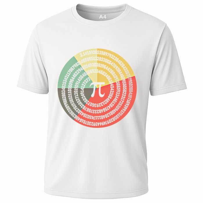 Funny Math Pie Chart Cake March 14 Design Happy Retro Pi Day Meaningful Gift Performance Shirt