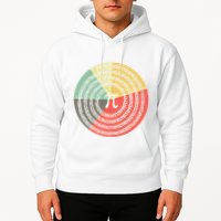 Funny Math Pie Chart Cake March 14 Design Happy Retro Pi Day Meaningful Gift Hoodie