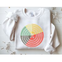 Funny Math Pie Chart Cake March 14 Design Happy Retro Pi Day Meaningful Gift Sweatshirt