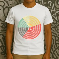 Funny Math Pie Chart Cake March 14 Design Happy Retro Pi Day Meaningful Gift T-Shirt