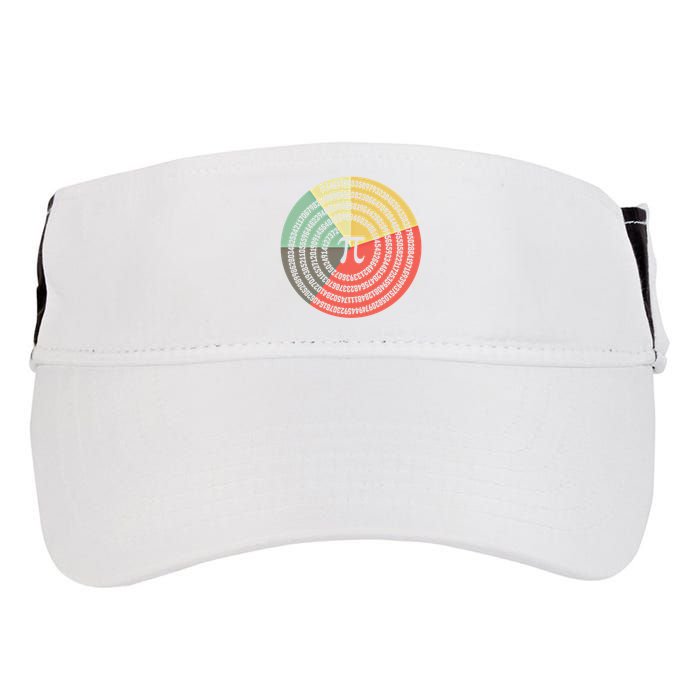 Funny Math Pie Chart Cake March 14 Design Happy Retro Pi Day Meaningful Gift Adult Drive Performance Visor