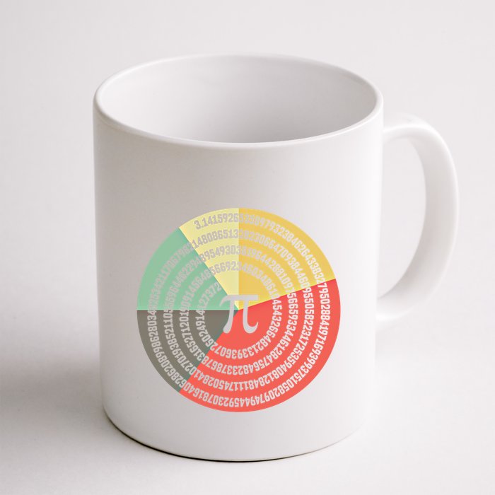 Funny Math Pie Chart Cake March 14 Design Happy Retro Pi Day Meaningful Gift Mug