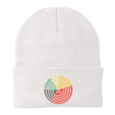 Funny Math Pie Chart Cake March 14 Design Happy Retro Pi Day Meaningful Gift Beanie