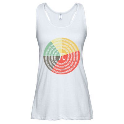 Funny Math Pie Chart Cake March 14 Design Happy Retro Pi Day Meaningful Gift Ladies Essential Flowy Tank