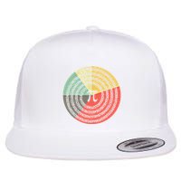 Funny Math Pie Chart Cake March 14 Design Happy Retro Pi Day Meaningful Gift Flatbill Hat
