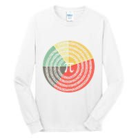 Funny Math Pie Chart Cake March 14 Design Happy Retro Pi Day Meaningful Gift Tall Long Sleeve T-Shirt