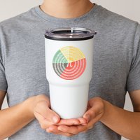 Funny Math Pie Chart Cake March 14 Design Happy Retro Pi Day Meaningful Gift Tumbler