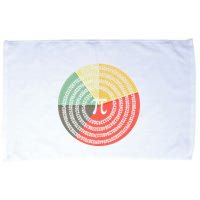 Funny Math Pie Chart Cake March 14 Design Happy Retro Pi Day Meaningful Gift Microfiber Hand Towel