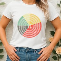 Funny Math Pie Chart Cake March 14 Design Happy Retro Pi Day Meaningful Gift Womens T-Shirt