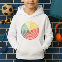 Funny Math Pie Chart Cake March 14 Design Happy Retro Pi Day Meaningful Gift Kids Hoodie