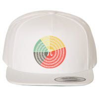 Funny Math Pie Chart Cake March 14 Design Happy Retro Pi Day Meaningful Gift Wool Snapback Cap