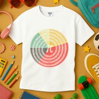 Funny Math Pie Chart Cake March 14 Design Happy Retro Pi Day Meaningful Gift Kids T-Shirt