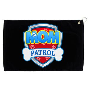 Funny Mom Patrol Gift Dog Mom Dad Gift Grommeted Golf Towel