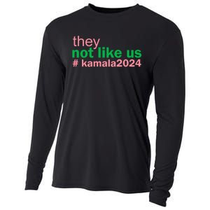 Femininomenon Madam Pres Kamala They Not Like Us Brat Empowered Women President Cooling Performance Long Sleeve Crew