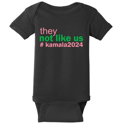 Femininomenon Madam Pres Kamala They Not Like Us Brat Empowered Women President Baby Bodysuit
