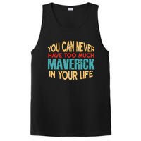 Funny Maverick Personalized  First Name Joke Item PosiCharge Competitor Tank