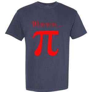 Funny Mmm Pi Symbol Gift Garment-Dyed Heavyweight T-Shirt