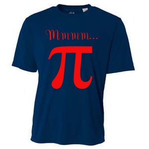 Funny Mmm Pi Symbol Gift Cooling Performance Crew T-Shirt