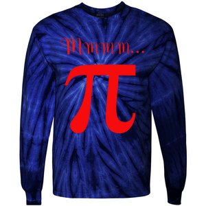 Funny Mmm Pi Symbol Gift Tie-Dye Long Sleeve Shirt