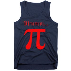 Funny Mmm Pi Symbol Gift Tank Top