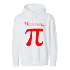 Funny Mmm Pi Symbol Gift Garment-Dyed Fleece Hoodie