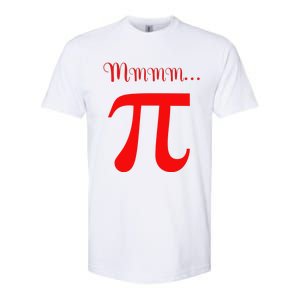 Funny Mmm Pi Symbol Gift Softstyle CVC T-Shirt