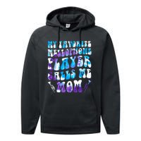 Favorite Mellophone Player Calls Me Mom Musical Instruments Performance Fleece Hoodie