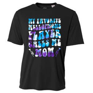 Favorite Mellophone Player Calls Me Mom Musical Instruments Cooling Performance Crew T-Shirt