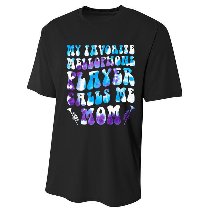 Favorite Mellophone Player Calls Me Mom Musical Instruments Performance Sprint T-Shirt