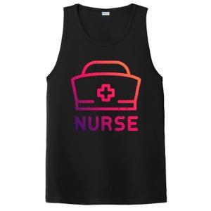 Funny Medical Practitioner Proud Nurse Retired Nurses Gift PosiCharge Competitor Tank