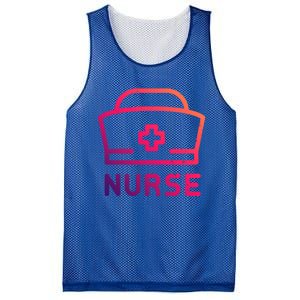 Funny Medical Practitioner Proud Nurse Retired Nurses Gift Mesh Reversible Basketball Jersey Tank