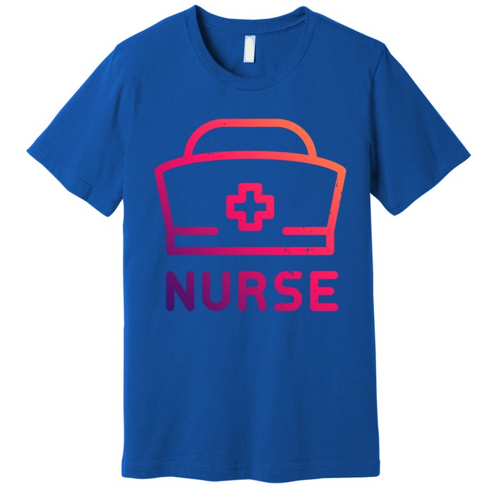 Funny Medical Practitioner Proud Nurse Retired Nurses Gift Premium T-Shirt