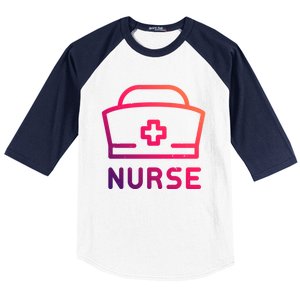 Funny Medical Practitioner Proud Nurse Retired Nurses Gift Baseball Sleeve Shirt