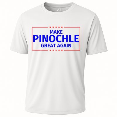 Funny Make Pinochle Great Again Parody Gifts Cooling Performance Crew T-Shirt