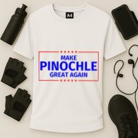 Funny Make Pinochle Great Again Parody Gifts Cooling Performance Crew T-Shirt