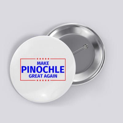 Funny Make Pinochle Great Again Parody Gifts Button