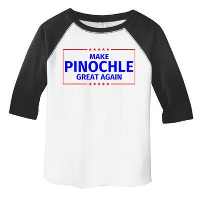 Funny Make Pinochle Great Again Parody Gifts Toddler Fine Jersey T-Shirt