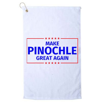 Funny Make Pinochle Great Again Parody Gifts Golf Towel