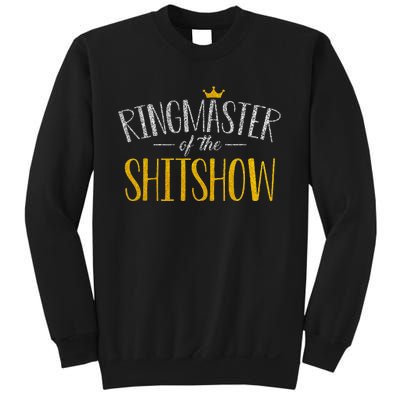 Funny Mom Parents Ringmaster Of The Shitshow Gift Sweatshirt