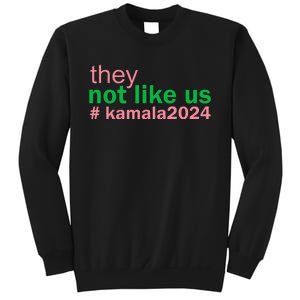 Femininomenon Madam Pres Kamala They Not Like Us Brat Sweatshirt