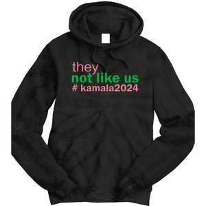 Femininomenon Madam Pres Kamala They Not Like Us Brat Tie Dye Hoodie