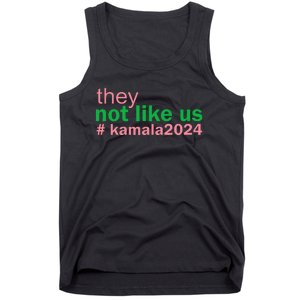 Femininomenon Madam Pres Kamala They Not Like Us Brat Tank Top