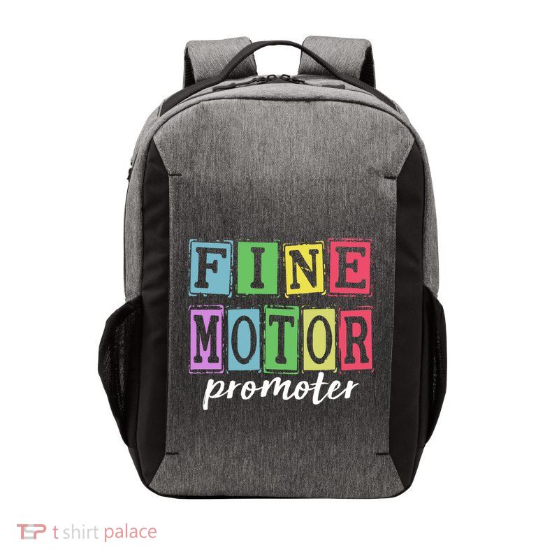 Fine Motor Promoter Funny Occupational Therapy Sensory Love Gift Vector Backpack