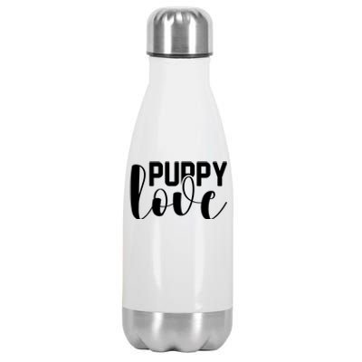 Funny Mom Puppy Love Graphic Stainless Steel Insulated Water Bottle